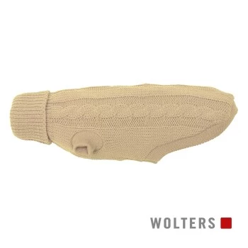 Wolters Zopf-Strickpullover Beige 30 Cm