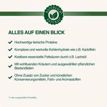 REAL NATURE Superfood Adult Kalb Mit Brokkoli 6x400 G – Bild 3