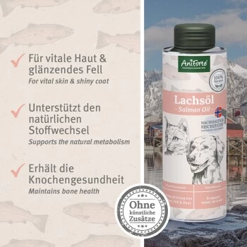 Aniforte Lachsöl 250ml – Bild 3