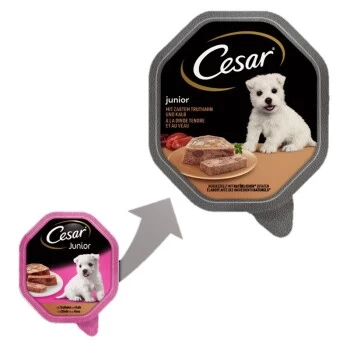 Cesar Junior 14x150g – Bild 2