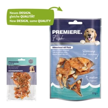 PREMIERE Hühnerbrust Mit Fisch 7x70g – Bild 2
