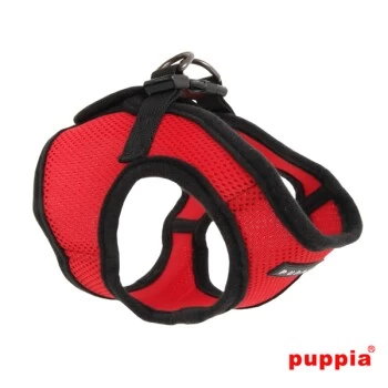Puppia Geschirr Super Soft B (Step) Rot XS – Bild 3