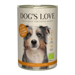 DOG'S LOVE BIO 6x400g Pute Mit Amaranth & Kürbis