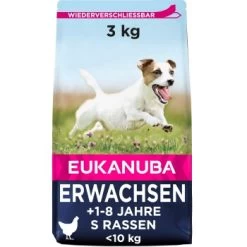EUKANUBA Active Adult Small Breed Chicken 3kg