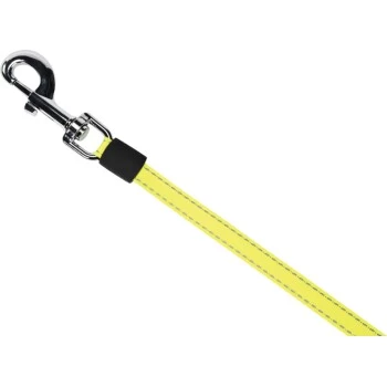 AniOne Rollleine Reflect Schwarz/ Gelb S – Bild 2