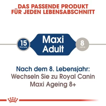 ROYAL CANIN Maxi Adult 10x140g – Bild 8