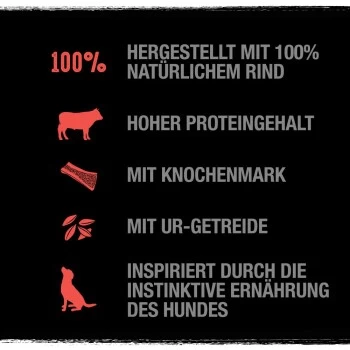 CRAVE Rind Mit Knochenmark Und Urgetreide 2,8kg – Bild 3