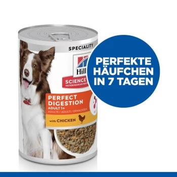 Hill's Science Plan Perfect Digestion Adult Mit Huhn 12x370g – Bild 3