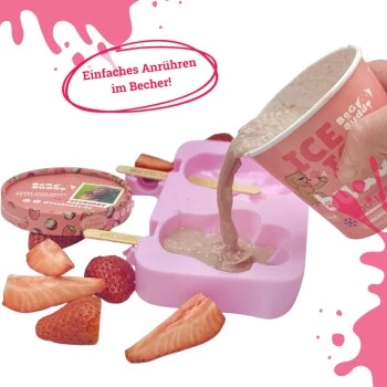 BeG Buddy Starter-Kit Hundeeis, Eis, Erdbeere – Bild 4