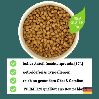 BeG Buddy Trockenfutter Insekten, Hypoallergenes Insektenfutter - Sensitive 4 Kg – Bild 7