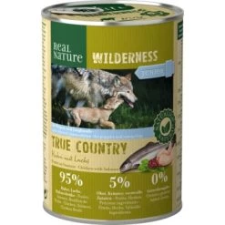 REAL NATURE WILDERNESS Junior Huhn Mit Lachs 6x400 G