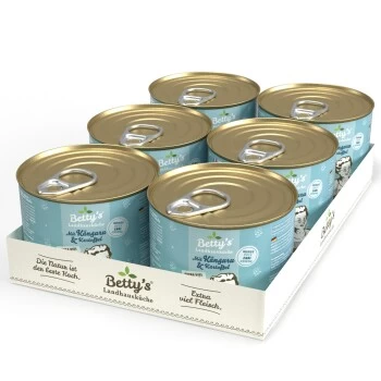 Betty's Landhausküche Mit Känguru & Kartoffel 6 X 200g Für Hund – Bild 2