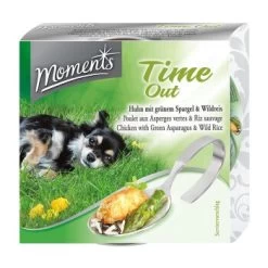 MOMENTS Hund Time Out (Huhn, Grüner Spargel & Wildreis) 10x125g