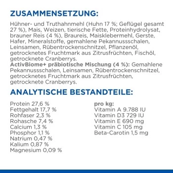 Hill's Science Plan Perfect Digestion Puppy Small & Mini Mit Huhn Und Reis 1,5 Kg – Bild 3