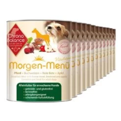 ChronoBalance Morgen Menü Pferd Mit Buchweizen, Rote Bete Und Apfel