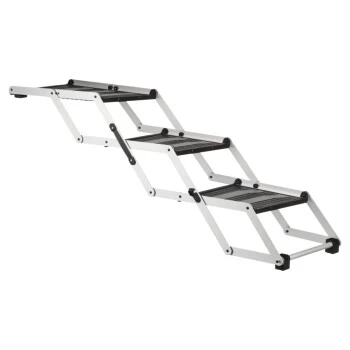 Trixie 3-stufige Falt-Treppe Aluminium/TPR – Bild 3