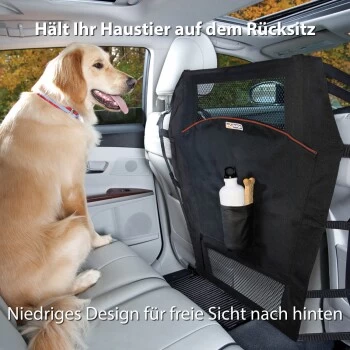 Kurgo Rücksitz-Trennwand Für Hunde, Schwarz – Bild 2