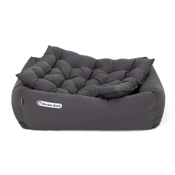 Doctor Bark Hundebett Grau S – Bild 2