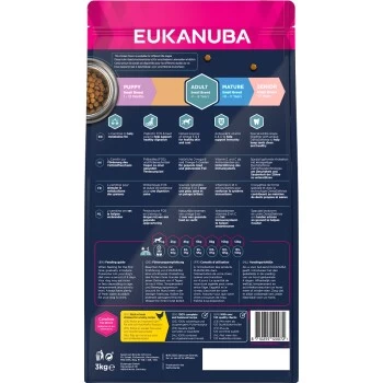 EUKANUBA Active Adult Small Breed Chicken 3kg – Bild 5